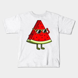 Watermelon Tropical Fruit Kids T-Shirt